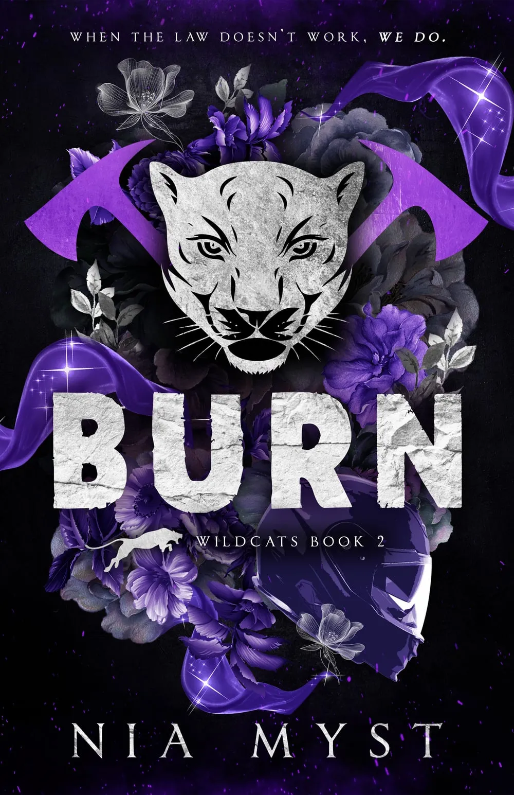 BURN by Nia Myst, paperback cover