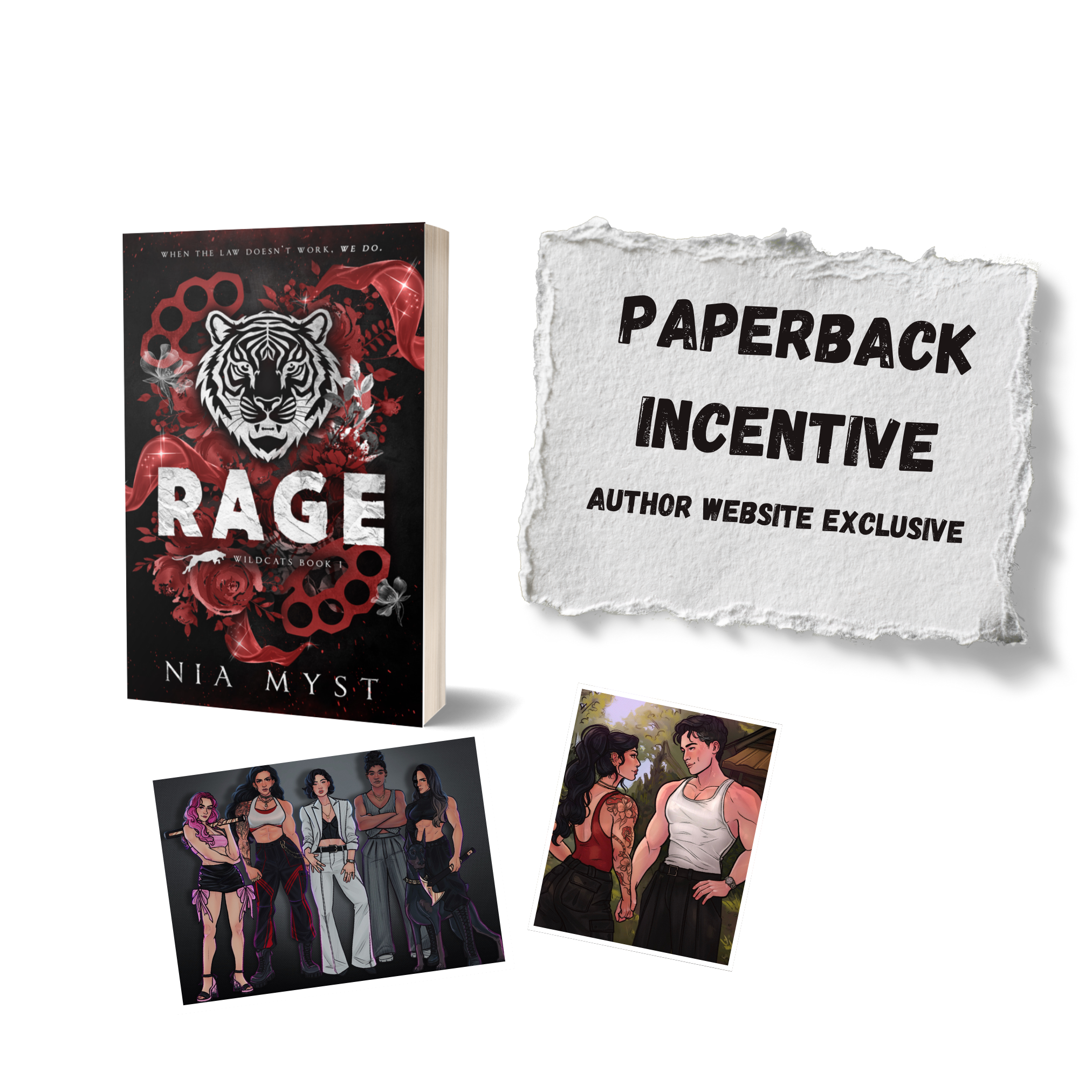 RAGE by Nia Myst - Wildcats Book 1